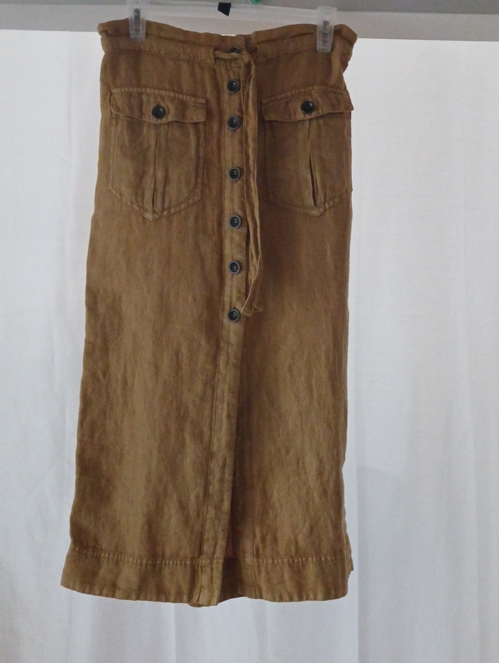 Free People XS Linen Skirt - Picture 2 of 10
